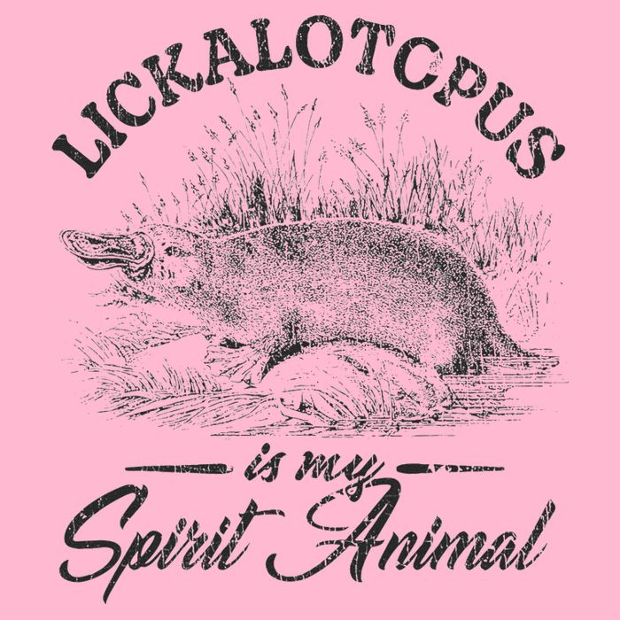 Lickalotapus Is My Spirit Animal Baby Bodysuit