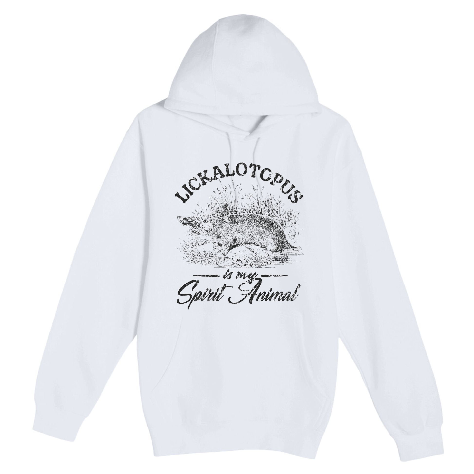Lickalotapus Is My Spirit Animal Premium Pullover Hoodie