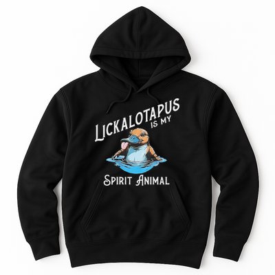 Lickalottapus Is My Spirit Animal Front And Back Hoodie