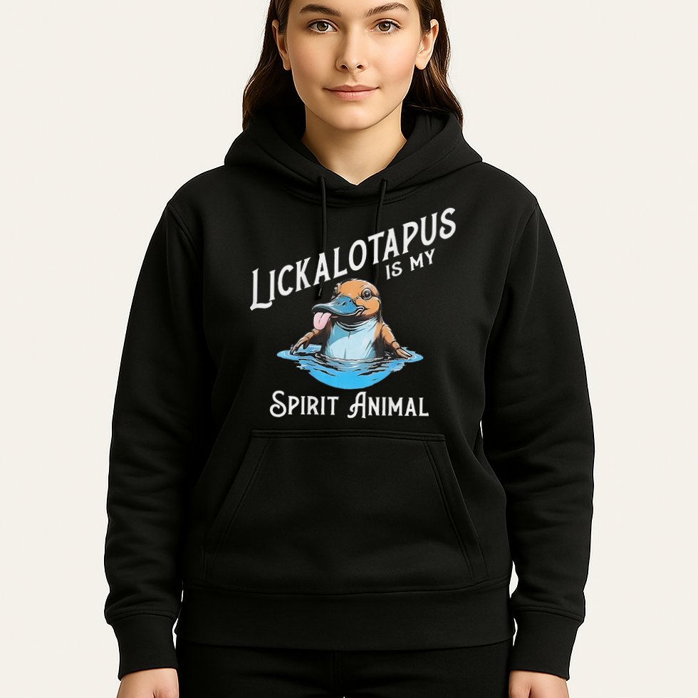 Lickalottapus Is My Spirit Animal Front And Back Hoodie