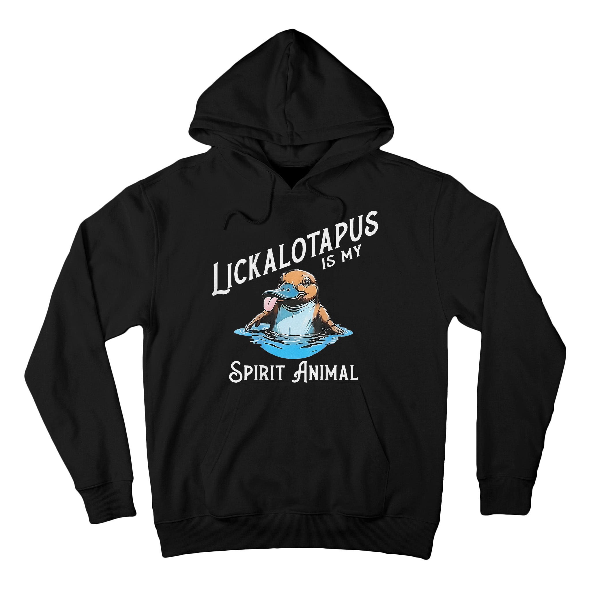 Lickalottapus Is My Spirit Animal Front And Back Tall Hoodie