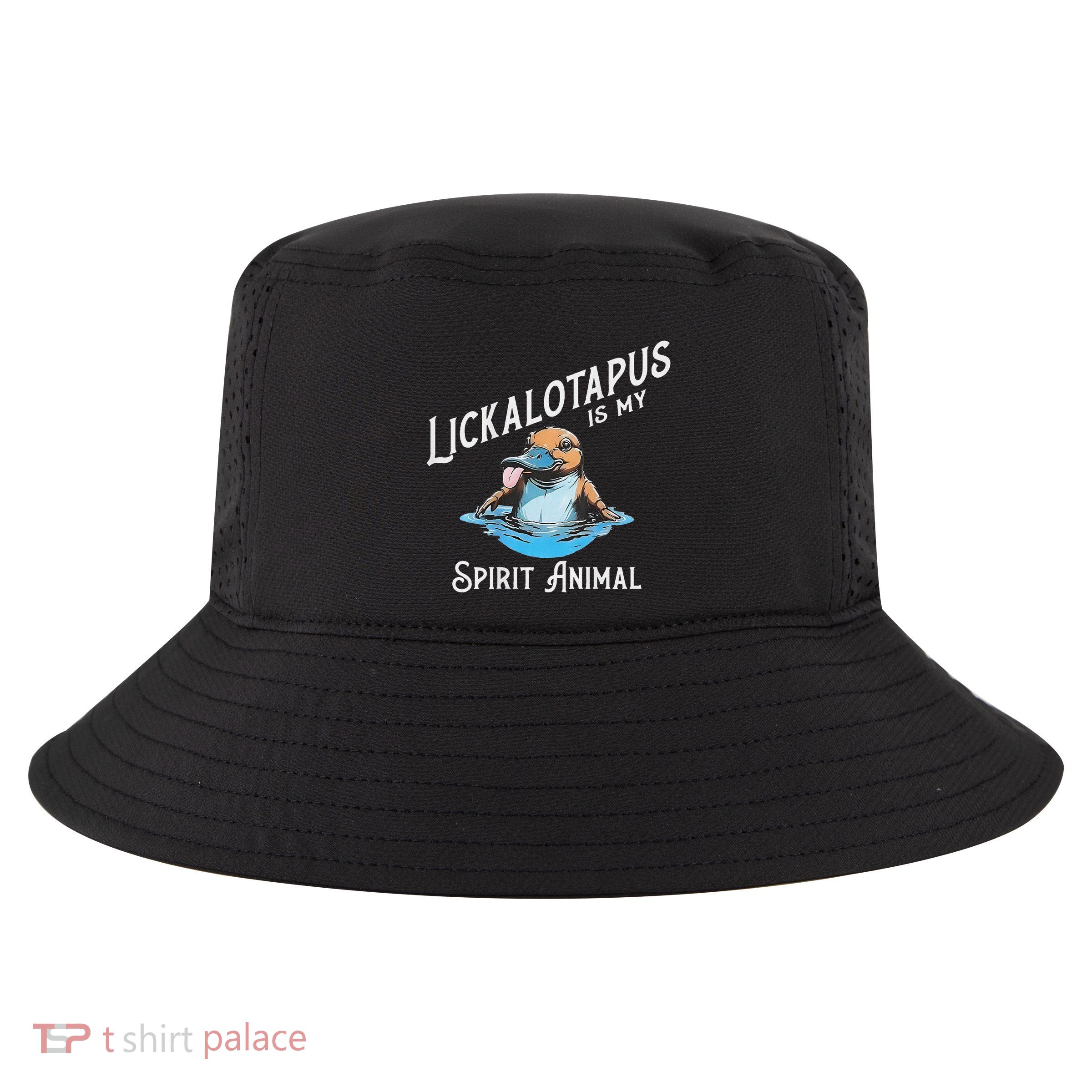 Lickalottapus Is My Spirit Animal Front And Back Cool Comfort Performance Bucket Hat