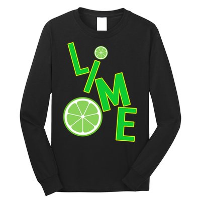 Lime Costume Long Sleeve Shirt