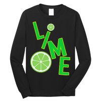 Lime Costume Long Sleeve Shirt