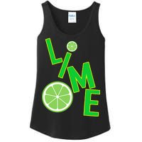 Lime Costume Ladies Essential Tank