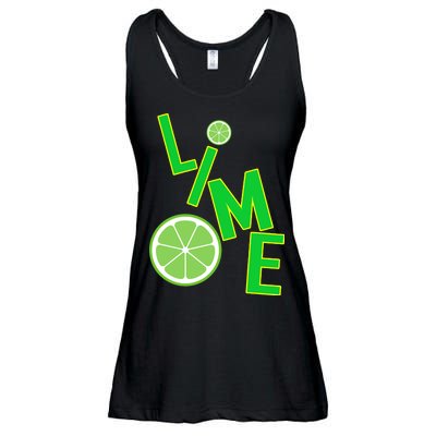 Lime Costume Ladies Essential Flowy Tank