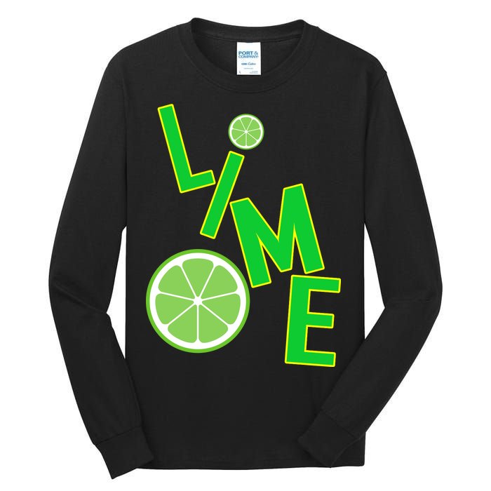 Lime Costume Tall Long Sleeve T-Shirt