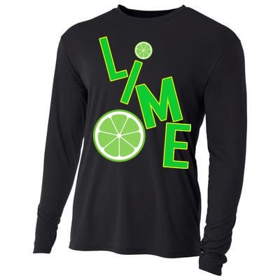 Lime Costume Cooling Performance Long Sleeve Crew