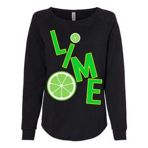 Lime Costume Womens California Wash Sweatshirt