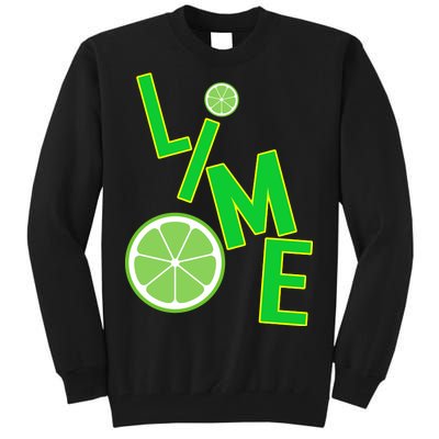 Lime Costume Tall Sweatshirt