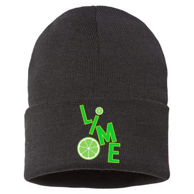 Lime Costume Sustainable Knit Beanie