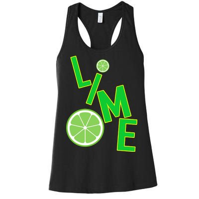 Lime Costume Women's Racerback Tank