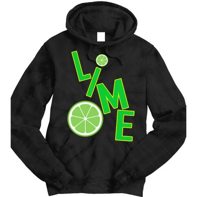 Lime Costume Tie Dye Hoodie