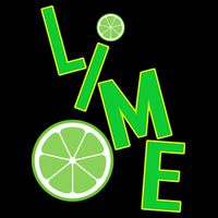 Lime Costume Zip Tote Bag