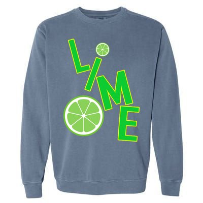 Lime Costume Garment-Dyed Sweatshirt