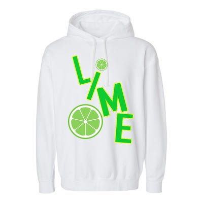 Lime Costume Garment-Dyed Fleece Hoodie