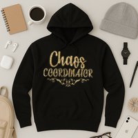 Limited Chaos Coordinator Gold Script Hoodie