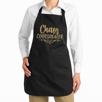 Limited Chaos Coordinator Gold Script Apron