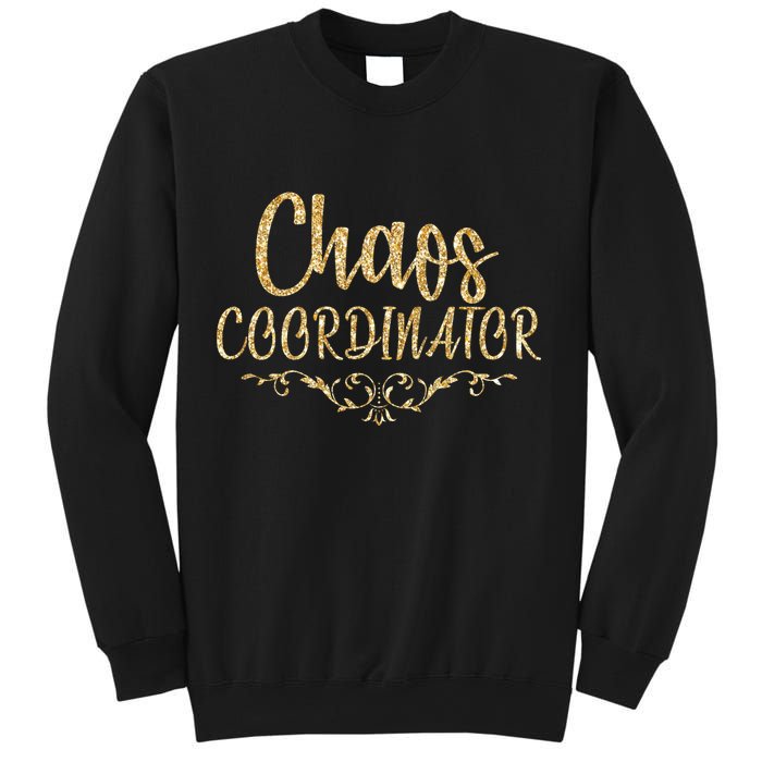 Limited Chaos Coordinator Gold Script Sweatshirt