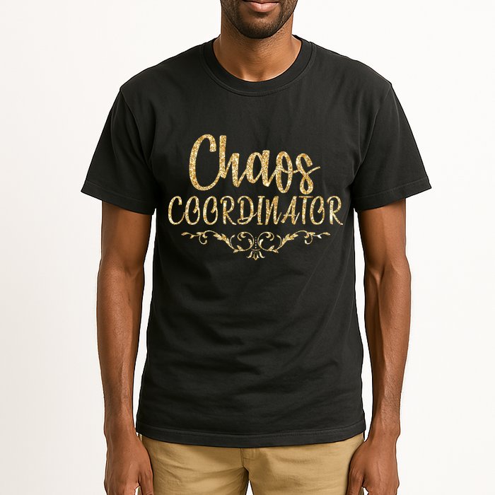Limited Chaos Coordinator Gold Script Tall T-Shirt