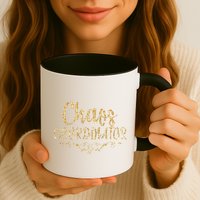 Limited Chaos Coordinator Gold Script Mug