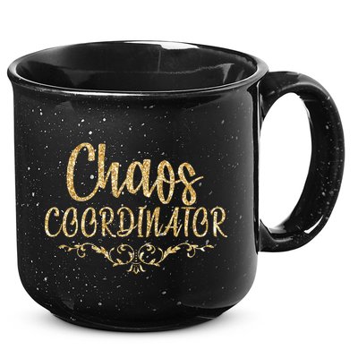 Limited Chaos Coordinator Gold Script 15oz Campfire Ceramic Mug