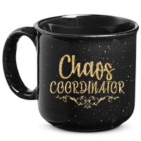 Limited Chaos Coordinator Gold Script 15oz Campfire Ceramic Mug