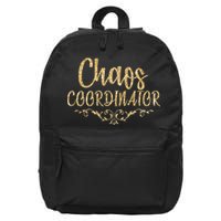 Limited Chaos Coordinator Gold Script 16 in Basic Backpack