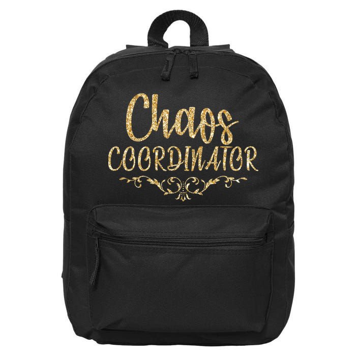 Limited Chaos Coordinator Gold Script 16 in Basic Backpack
