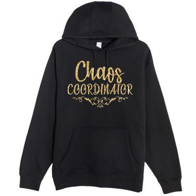 Limited Chaos Coordinator Gold Script Premium Pullover Hoodie