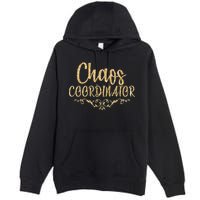 Limited Chaos Coordinator Gold Script Premium Pullover Hoodie