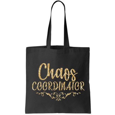 Limited Chaos Coordinator Gold Script Bag
