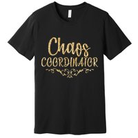 Limited Chaos Coordinator Gold Script Premium T-Shirt