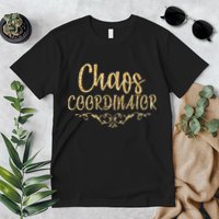 Limited Chaos Coordinator Gold Script Premium T-Shirt