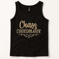 Limited Chaos Coordinator Gold Script Tank Top