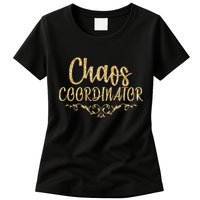 Limited Chaos Coordinator Gold Script Women's T-Shirt