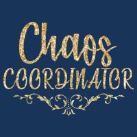 Limited Chaos Coordinator Gold Script Infant Baby Jersey Bodysuit