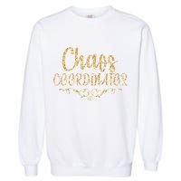 Limited Chaos Coordinator Gold Script Garment-Dyed Sweatshirt