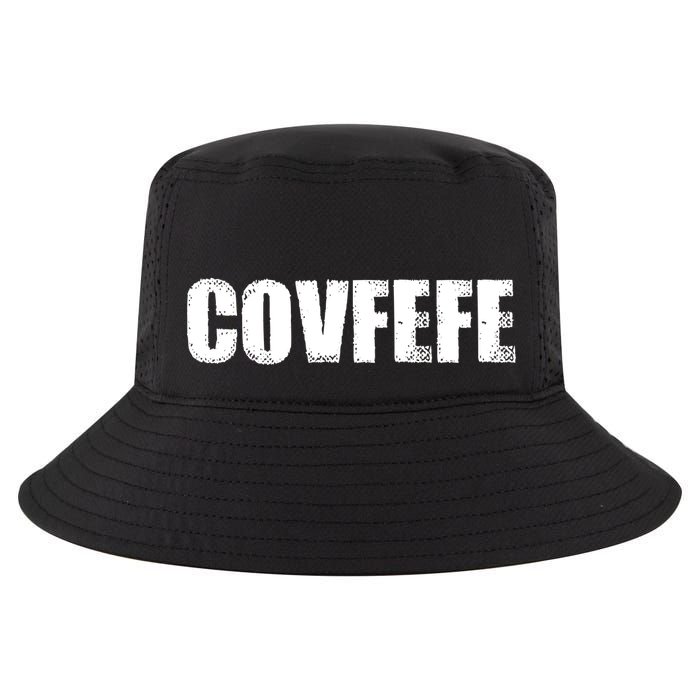 Limited Edition - Distressed Covfefe Cool Comfort Performance Bucket Hat