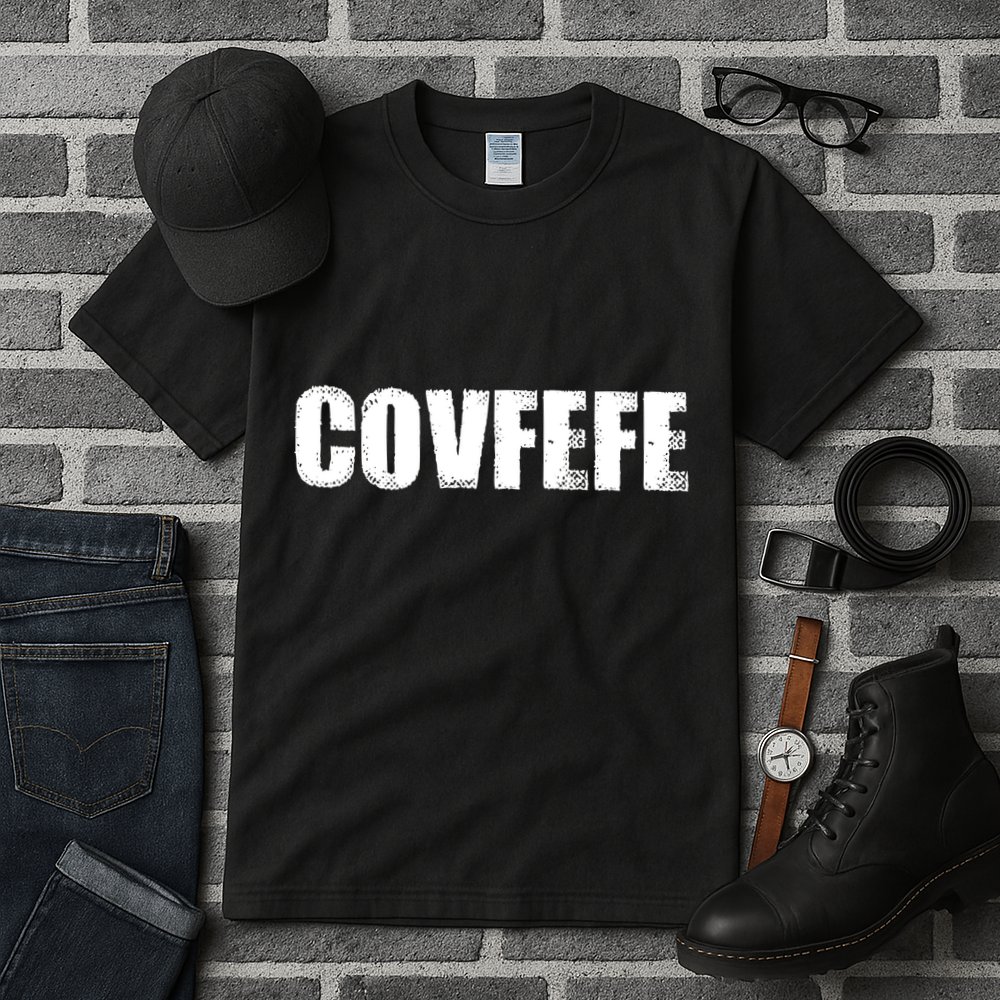 Limited Edition - Distressed Covfefe Tall T-Shirt