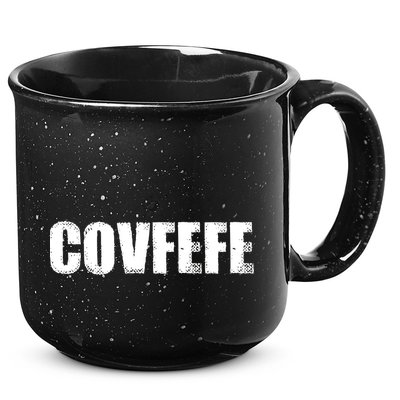 Limited Edition - Distressed Covfefe 15oz Campfire Ceramic Mug