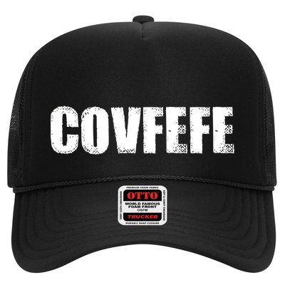 Limited Edition - Distressed Covfefe Trucker Hat