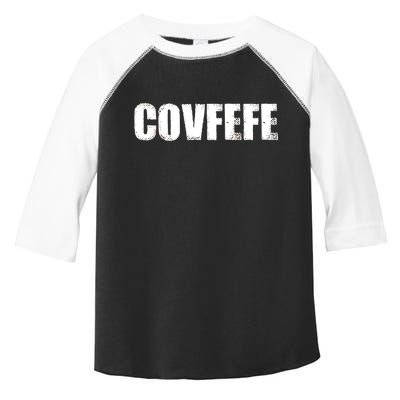 Limited Edition - Distressed Covfefe Toddler Fine Jersey T-Shirt