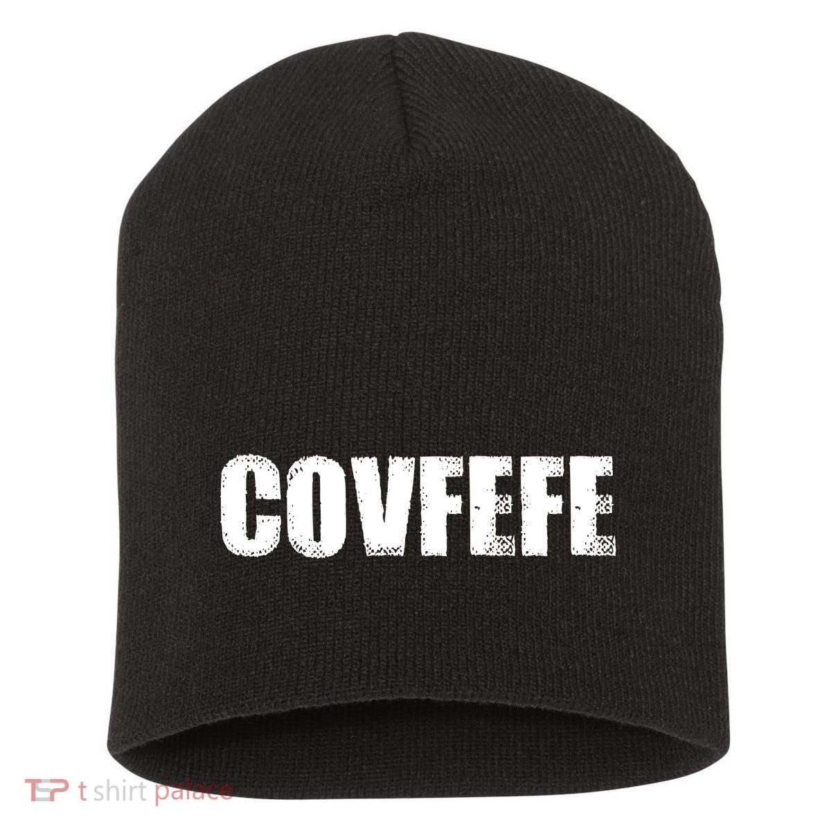 Limited Edition - Distressed Covfefe Short Acrylic Beanie
