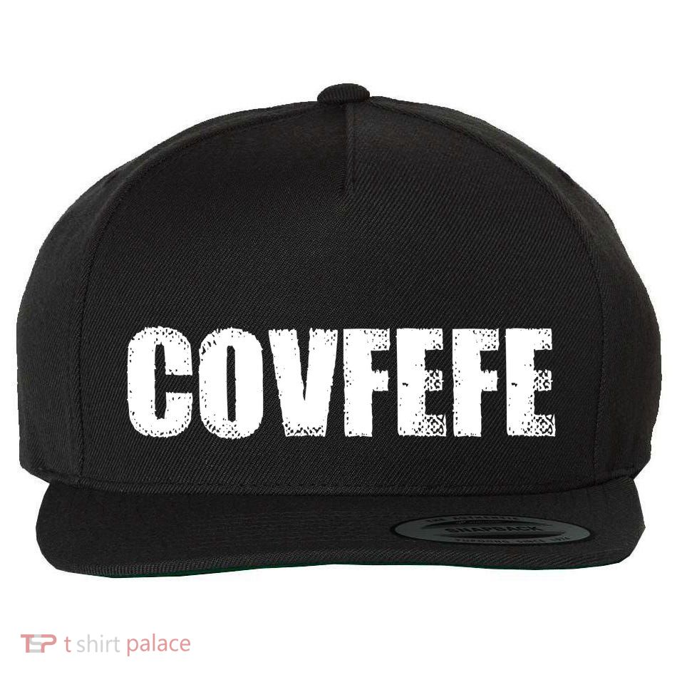 Limited Edition - Distressed Covfefe Wool Snapback Cap