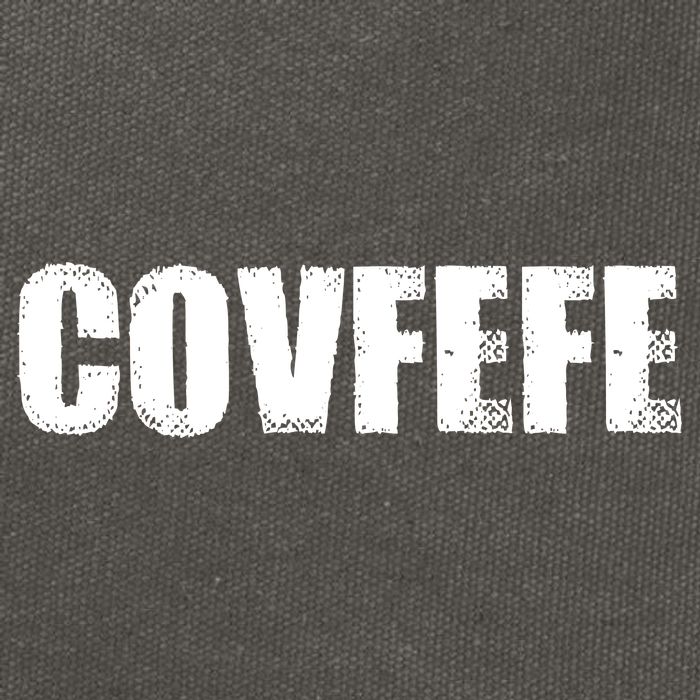 Limited Edition - Distressed Covfefe Cotton Canvas Backpack