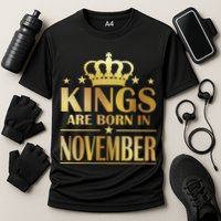 Limited Edition - Kings Are Born in November Cooling Performance Crew T-Shirt
