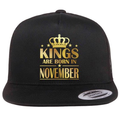 Limited Edition - Kings Are Born in November Flatbill Hat