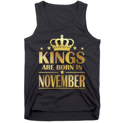 Limited Edition - Kings Are Born in November Tank Top