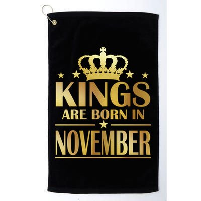 Limited Edition - Kings Are Born in November Golf Towel